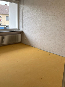 Messie-Entrümpelung in Dortmund nachher: gereinigter Raum